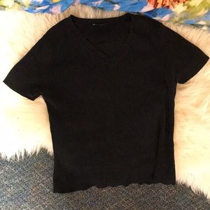 Ribbed T-shirt